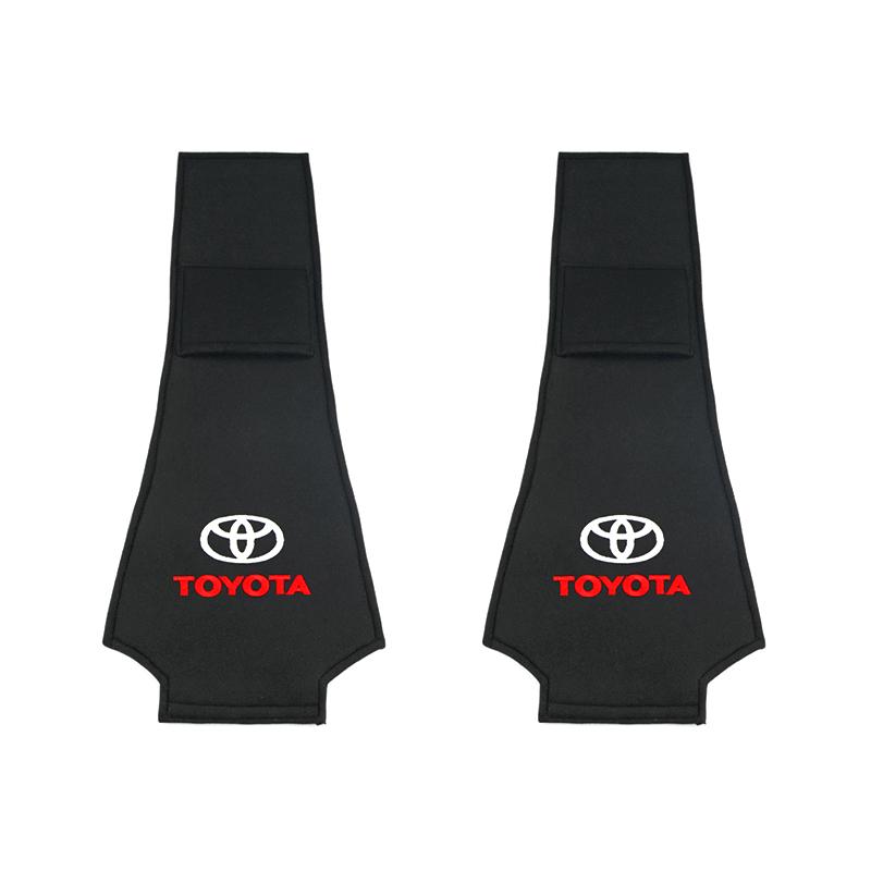 AVD4    Car exterior annual inspection stickers For Toyota Car Set Car Head Neck Rest Pillow Auto Seat belt Pads Headrest cover