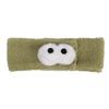 Cute Big Eyes Headband Female Face Wash Mask Headband Autumn And Winter Plush Hair Band Soft Waxy Confinement Headband Headband Headdress