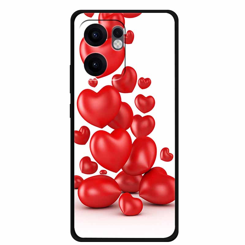 Phone Case For OPPO Reno 13F Case 13 F Coque Black Silicone Soft TPU Back Cover Bag For OPPO Reno13F A5x Case Protective Shell