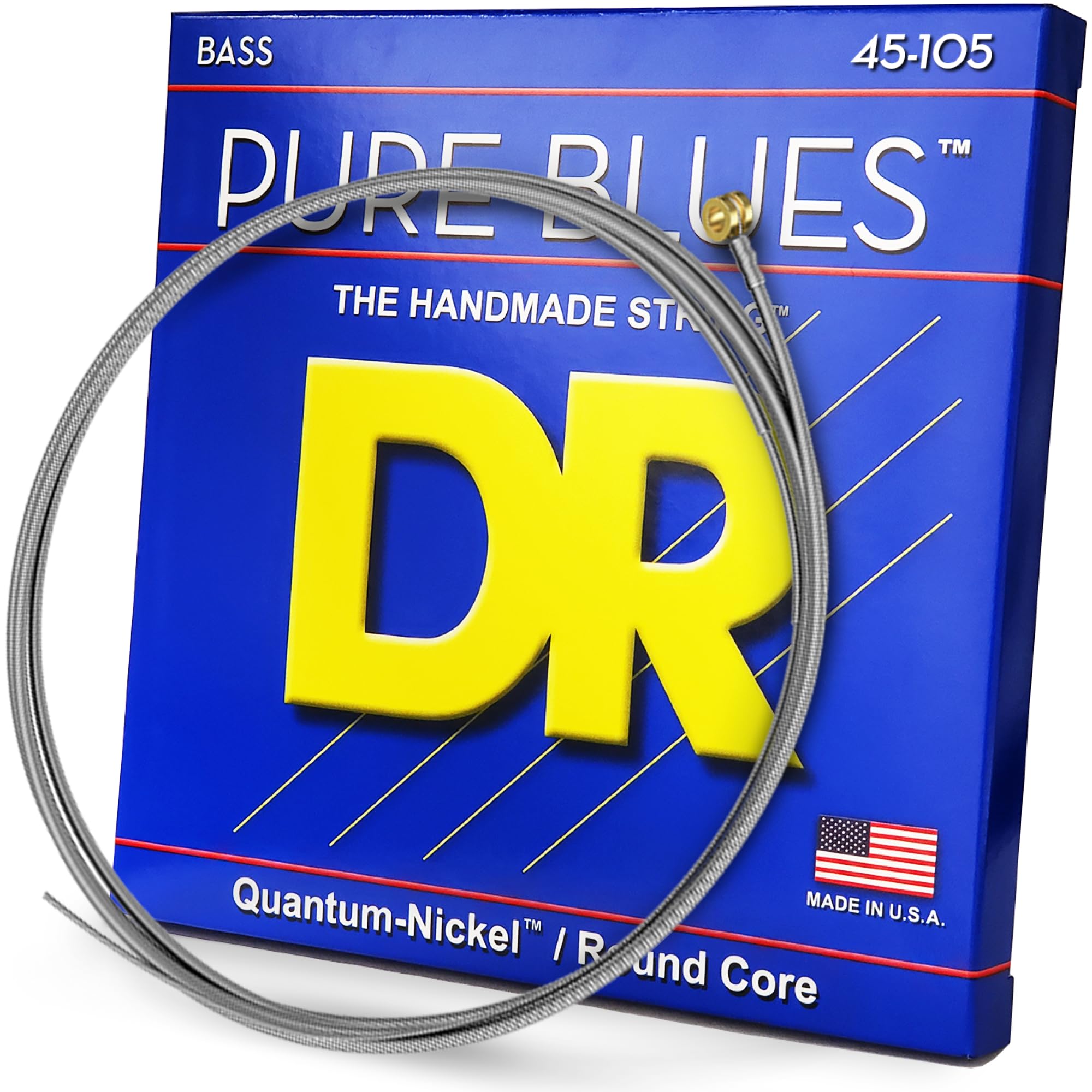 

DR Strings Bass Strings PURE BLUES Quantum Nickel (D-R) .045-.105 PB-45 [ ]