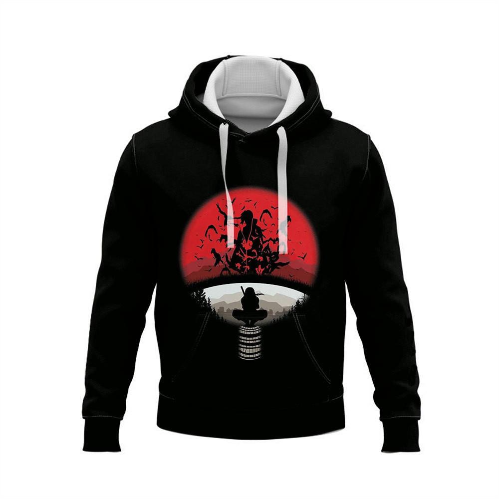Felpa con Cappuccio Stampata 3D Unisex - Tendenza Vestibilità Larga per Primavera & Autunno 2023