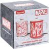 Tasse à chocolat chaud - marvel - rond - rouge - 320 ml - non compatible lave-vaisselle