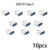Mini Type-C  to USB Adapter 3.0 USB-C  Male OTG A Female Data Connector For MacBook ProiPadMini 6/ProMacBookAirType CDevice