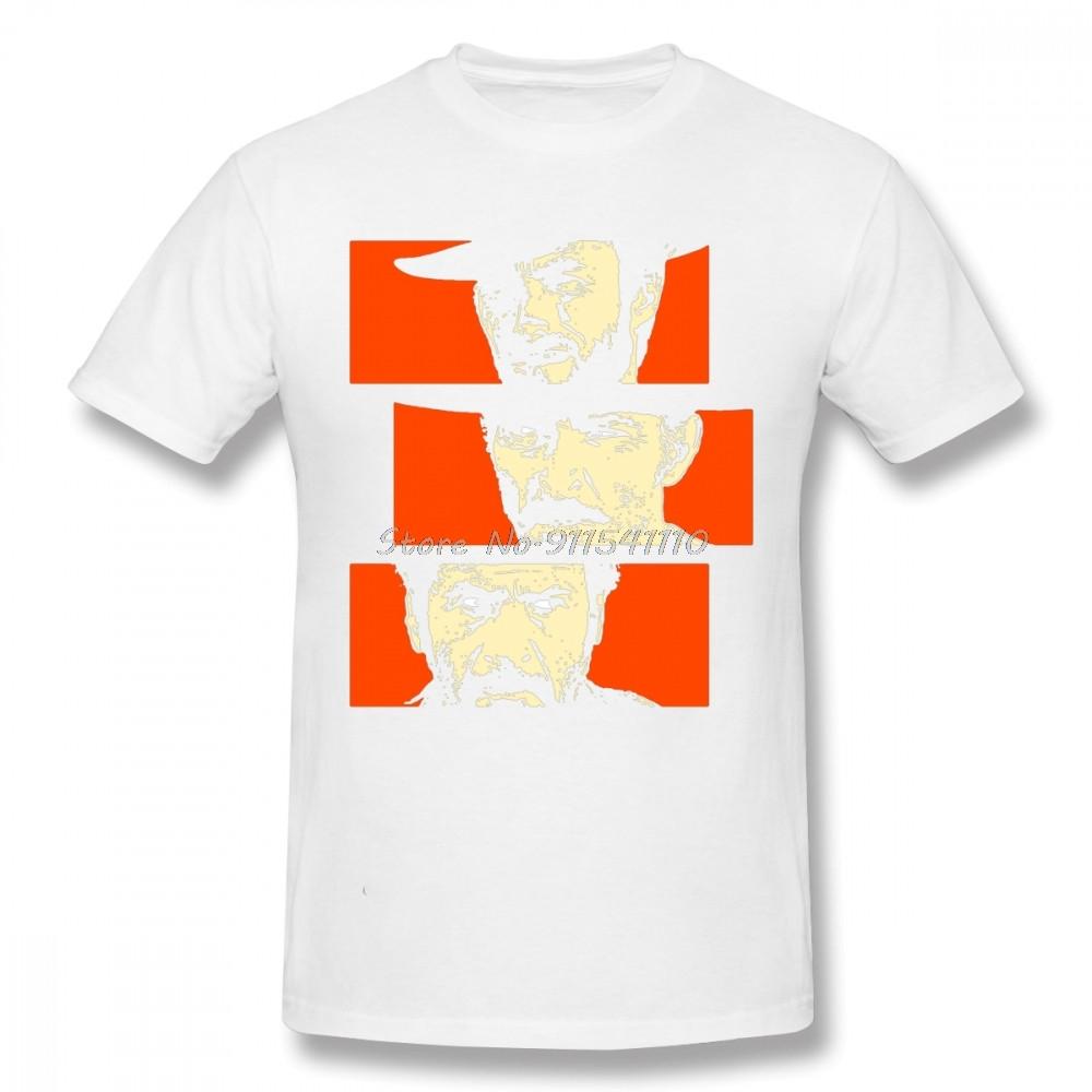 The Good The Bad And  Ugly Angel Eyes Tuco Cowboy T Shirt Male Quality Il Buono Brutto Cattivo O-neck TShirt