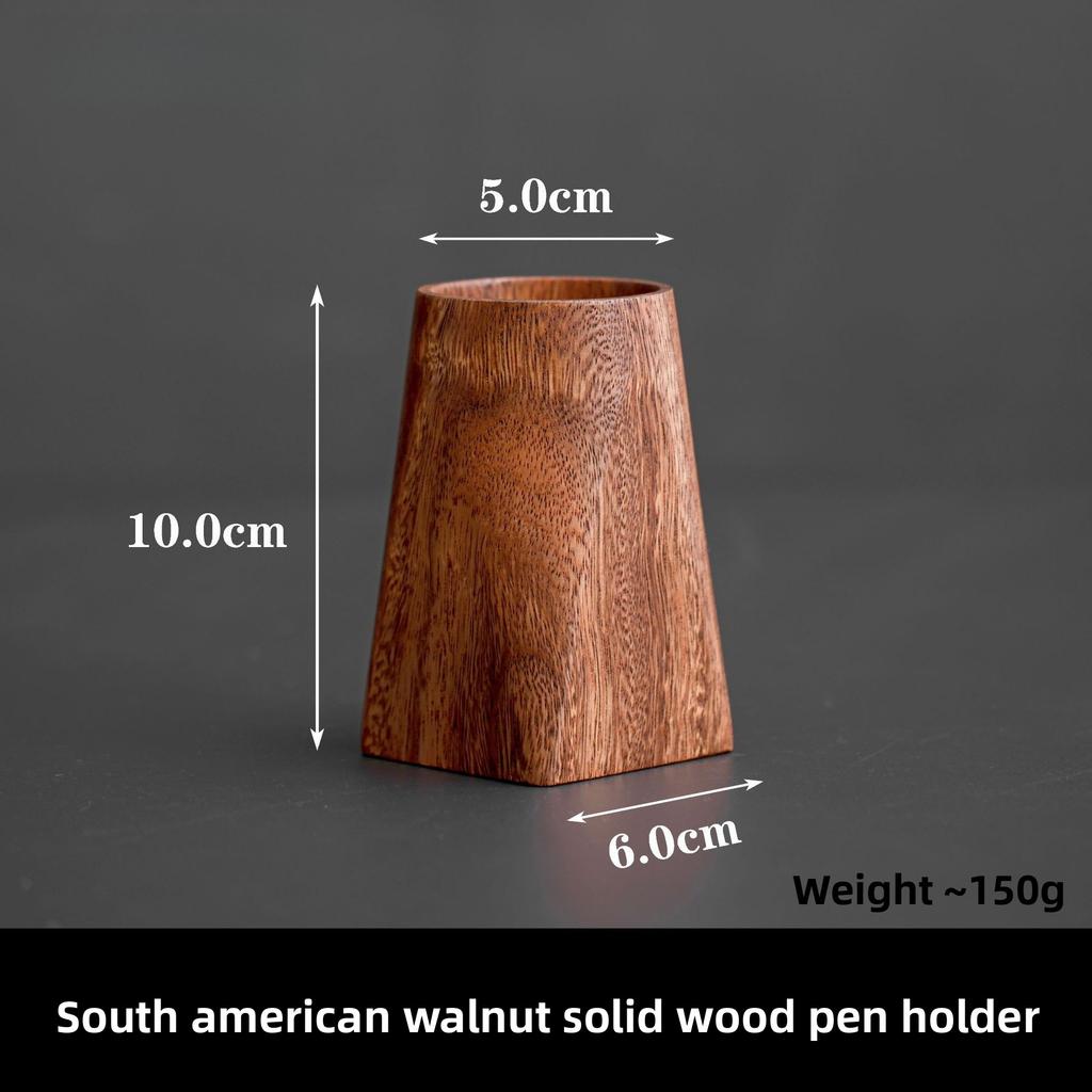 Black Walnut Sushi Plate Wooden Fruit Tray Minimalist Snack Dish High Foot Serving Plate