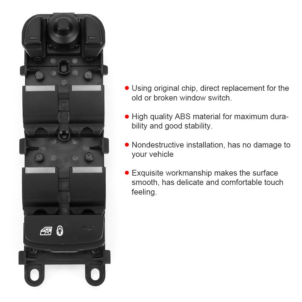 Car Master Window Switch FK72 14540 AC Fits for Land Rover Discover Sport 2015 2018
