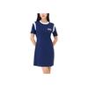 New MLB Short Sleeved Dress Women's Navy Blue 3FOPV0243-43NYS