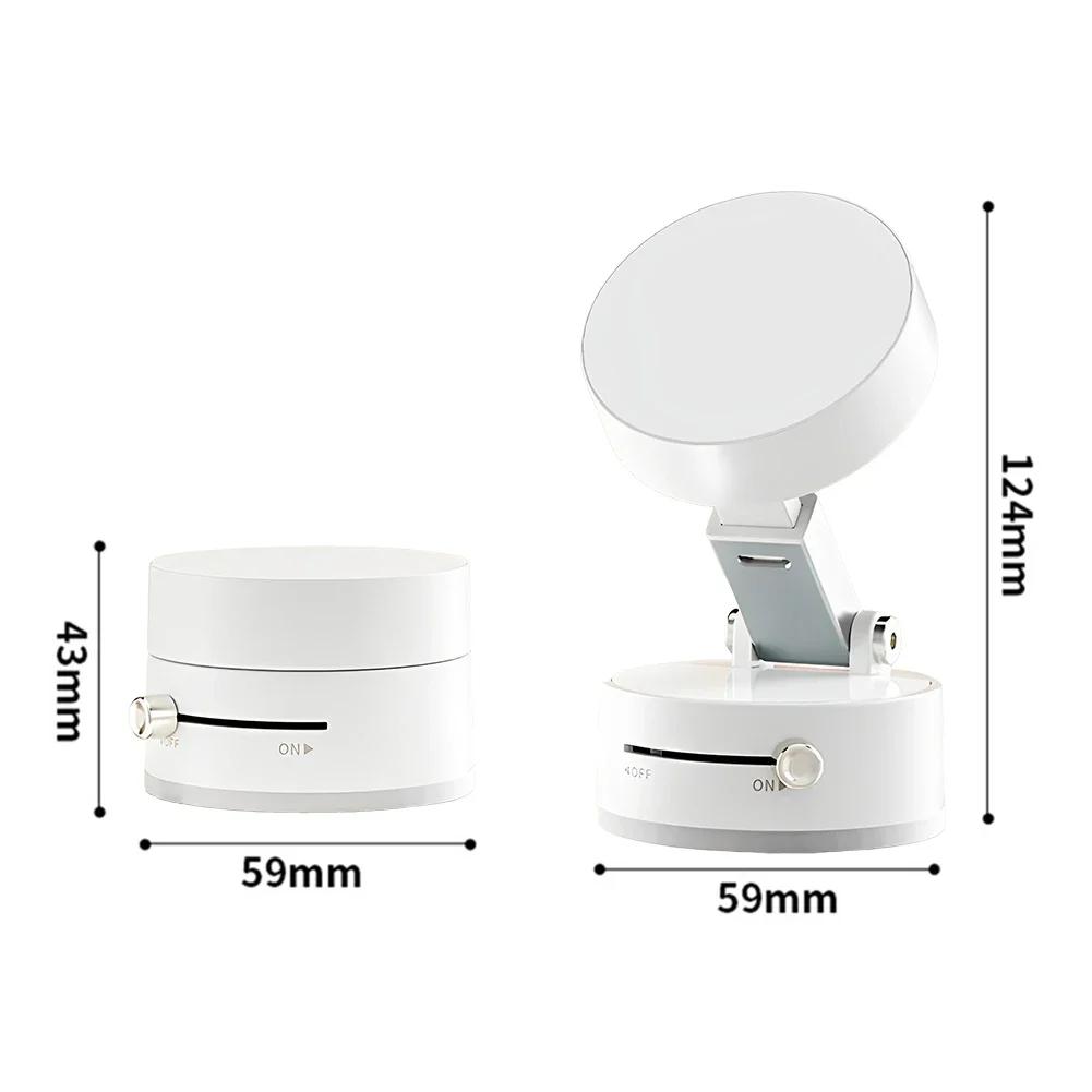 Advanced Vacuum Suction Hands-Free Magnetic Phone Holder for Car Compatible with iPhone Samsung and Xiaomi Models