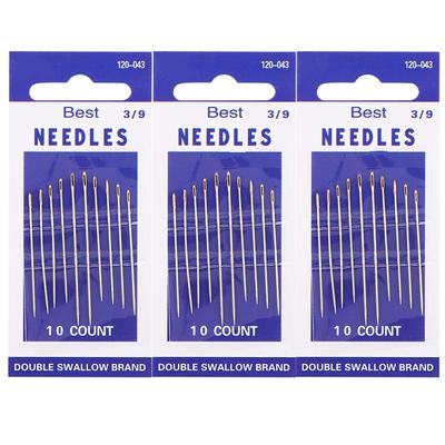 30 Stück Haushaltsnähmaschinennadeln Handwerk Hohe Härte Haltbarkeit Bruchfestigkeit für Stoffe(39 )