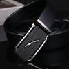 Men's Leather Belt Men's Hot-Selling Zinc Alloy Automatic Buckle First Layer Cowhide Belt Men's Business Pants Lead