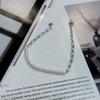 Silver Bracelet with Natural Pearls, Product Weight 3.69 G (2172796)
