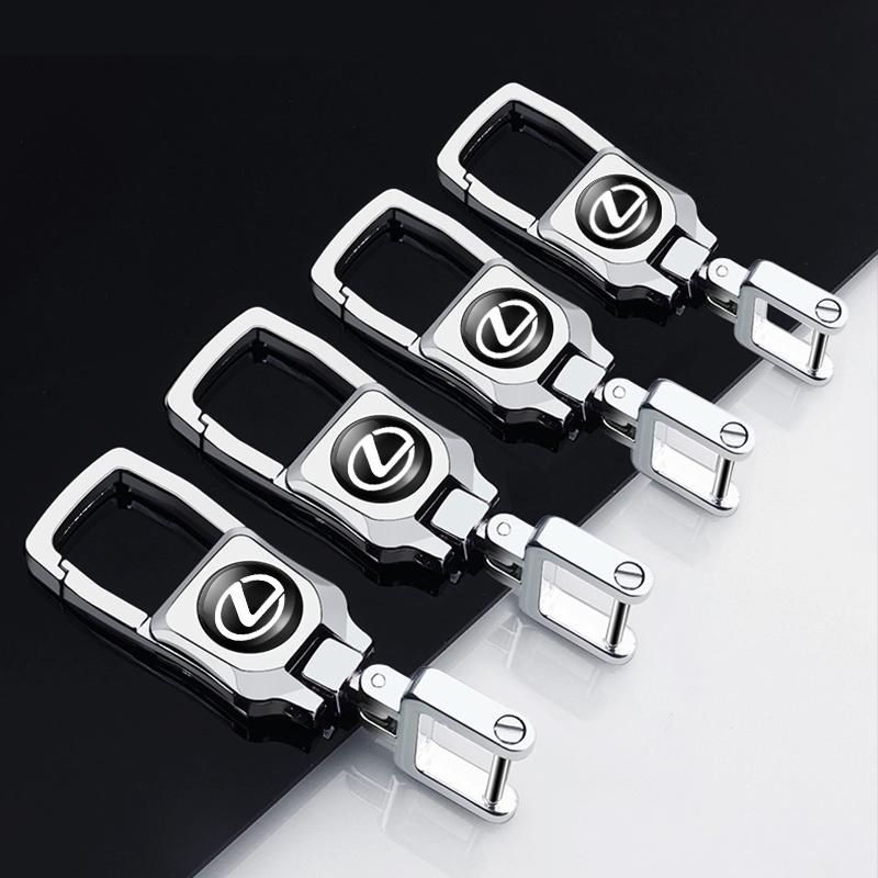 Anti-Lost Car Metal Keychain 3D Styling Badges Key Rings Accessories for Lexus ES300 RX330 RX300 GS300 IS250 IS200 CT200h NX RX