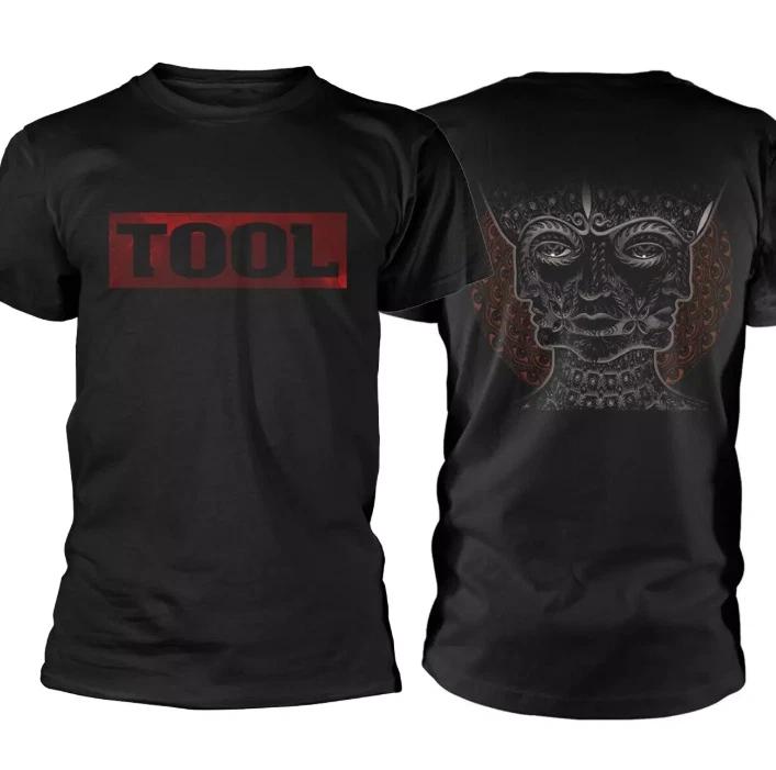 Vintage Style Tool 10,000 Days Logo Black T-Shirt L