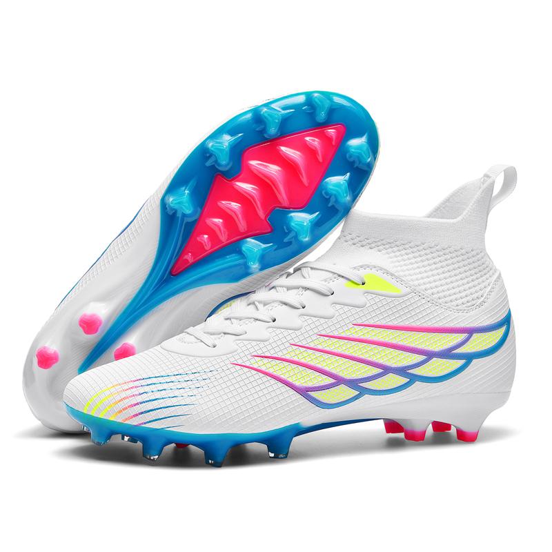 Unisex Football Shoes Men's Long Nail Training Sneakers Children Football Boots Youth Football Boots Soccer Shoes for Kids