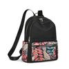 Schoolbag casual double back Korean summer outing retro women's backpack large capacity multi-purpose portable hand carry crossbody backpack