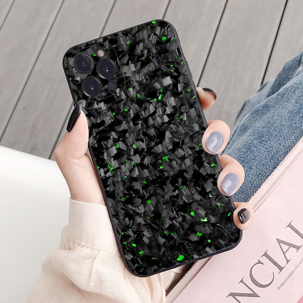 

Carbon Forged Carbon Fiber Plating Phone Case For IPhone 16 15 8 7 6 6S Plus X SE XR XS 14 11 12 13 Mini Pro Max Mobile Case iPhone 13