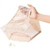 Tiancan 100% Silk Underwear for Women, Mid-Rise, Mulberry Silk, Antibacterial, Thin Summer Style, Lace Panties, Triangle Briefs, Shorts, Underpants