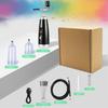BlazeVideo Rechargeable Airbrush Compressor Set with USB Type-C, 0.3mm Diameter, for Plastic Model Painting, DIY Painting