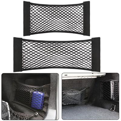 2x For Toyota Corolla Rav4 Chr Avensis Yaris Auris Prius Car Trunk Seat Back Elastic Storage Net Cargo Organizer Bag