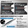 HOZAN Tweezers, Thick Finish, 2.8mm Plate Thickness, 125mm Total Length, 8mm Opening Width, 0.6mm Tip Width, Straight, PP-100