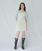 Paul And Alice Backless Strap Mini Dress / Cream