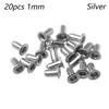 50pcs Metal Ultra-small Buckle 1.5/2.0/2.5mm Mini Eyelet Buttons Snap DIY Doll Belt Buckles Bag Shoes Clothes Sewing Accessories