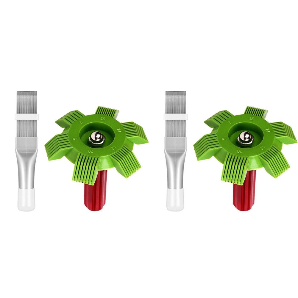 

AU Кондиционер Fin Comb Condenser Cleaning Refrigeration Tool (2pcs)