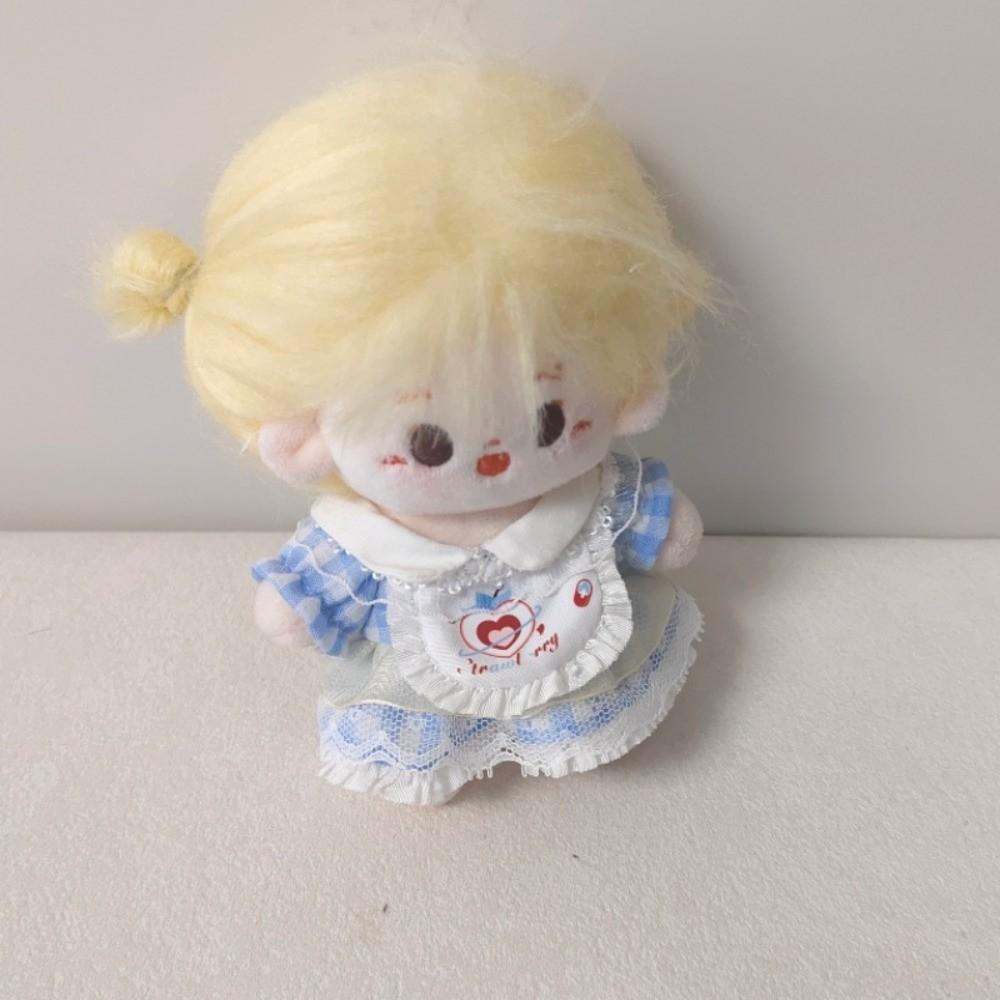 with Apron Doll Clothes Outfit Cute Doll Dress Up Set 10cm Cotton Doll Clothes Children's Gift