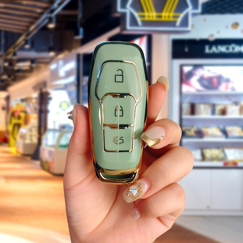 High-Grade Key Case for Ford Mondeo, Mustang, Edge, Kuga, Explorer, Taurus.