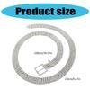 Elegant Full Rhinestone Belt for Women Square Buckle Corset Belt for Evening Party Dresses Wedding Bride Waist Ornament