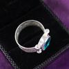 Apatite Gemstone 925 Sterling Silver Jewelry Handmade Engagement  Ring For Women RR-22-2