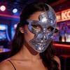 Steampunk Style Masquerade Mask Glitter Material Costume Mask  Mardi Gras Carnival