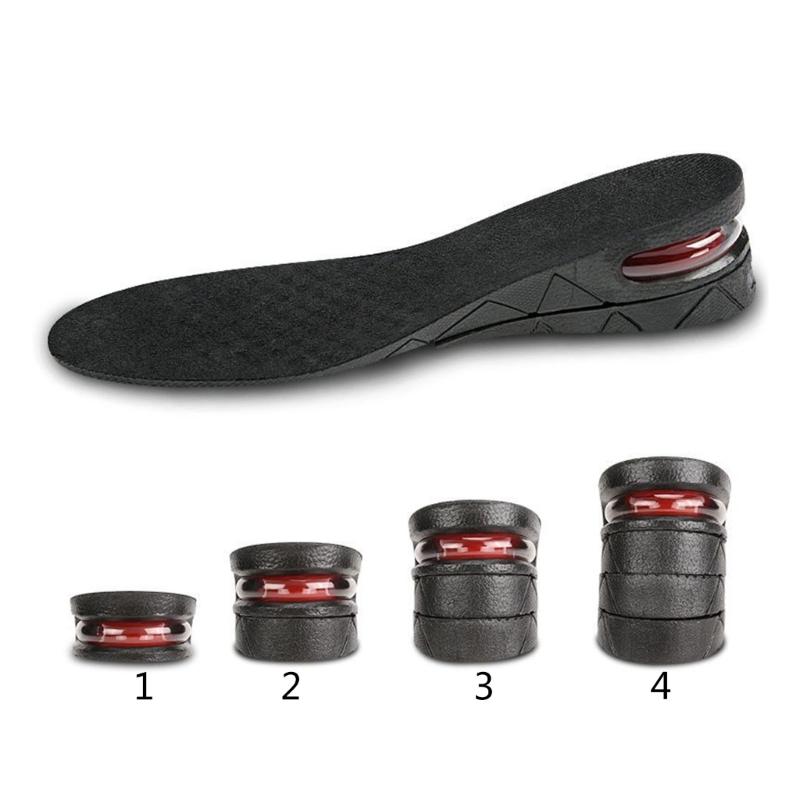 Height Increase Insole Cushion Invisible Elevator Adjustable Insoles Breathable Shock Absorbing Shoe Height Inserts