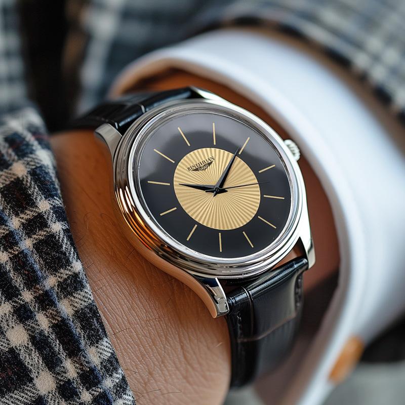 Simple Wristwatch Business Men Quartz Clock Leather Watches