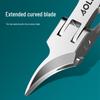 Portable Anti-Splash Nail Clippers Set - Thin, Angled, Flat Edge Steel Scissors In Stock.