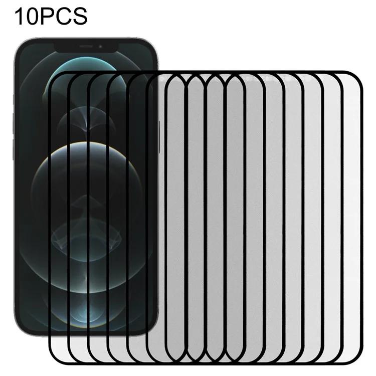 

10 шт. для iPhone 12 Pro Max защитная пленка для экрана матовая ПЭТ-пленка против отпечатков пальцев