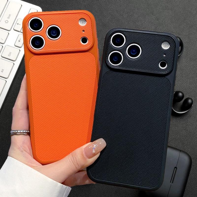Luxury Instantly Turn 17 Diamond Texture Case For iPhone 17 16 15 14 13 Pro Max Large Camera Shockproof TPU Armor Phone Cover