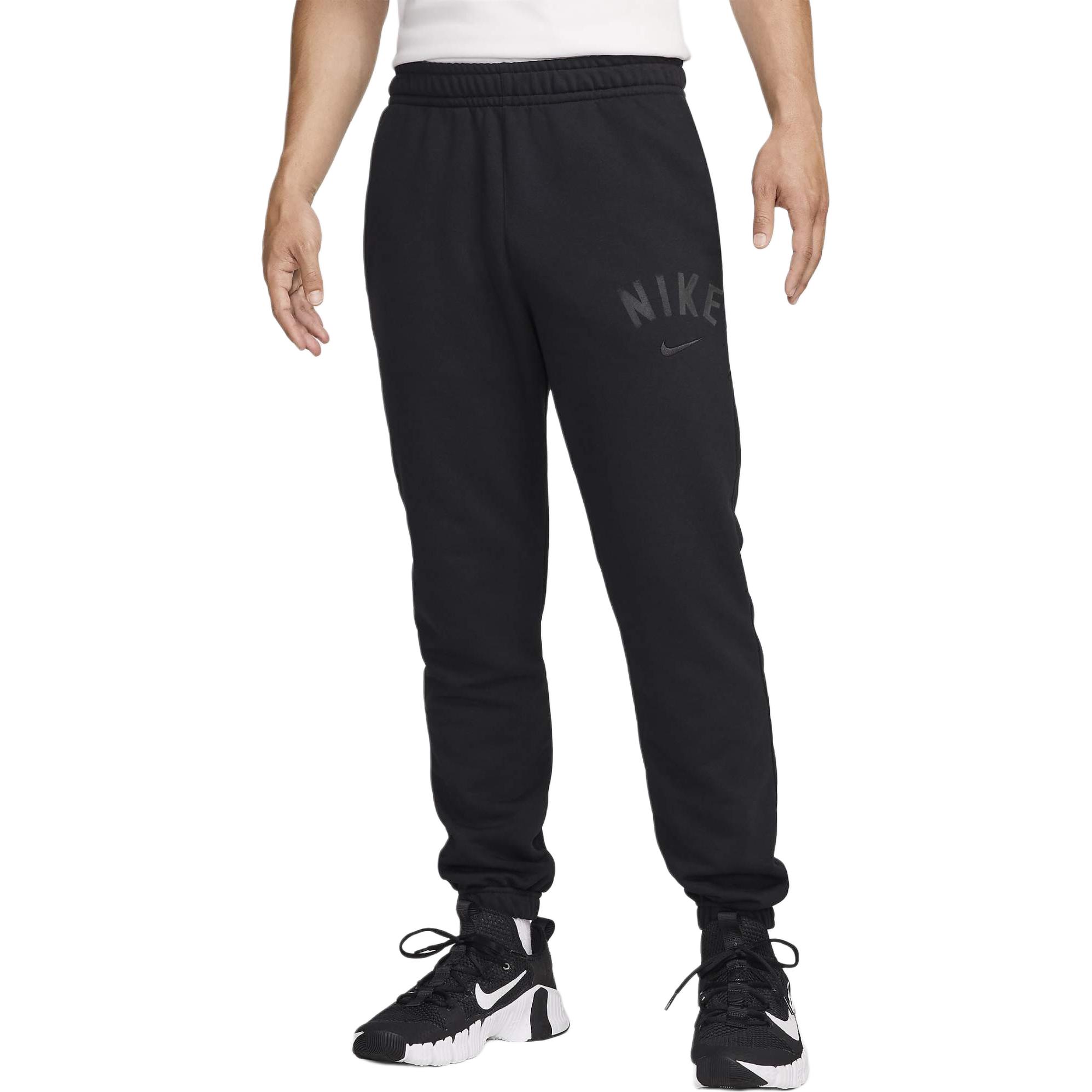 

Nike Спортивные брюки флис Swoosh Dri-FIT Мужские Низ Черный FV9947010 M