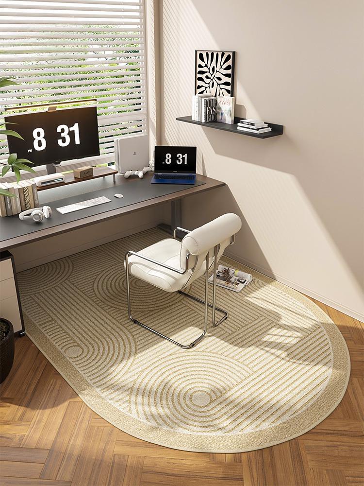 Office Computer Chair Floor Mat Study Desk Swivel Chairs Soundproof Non Slip Rug Anti Scratch Wear Resistant Foot Mats Alfombra