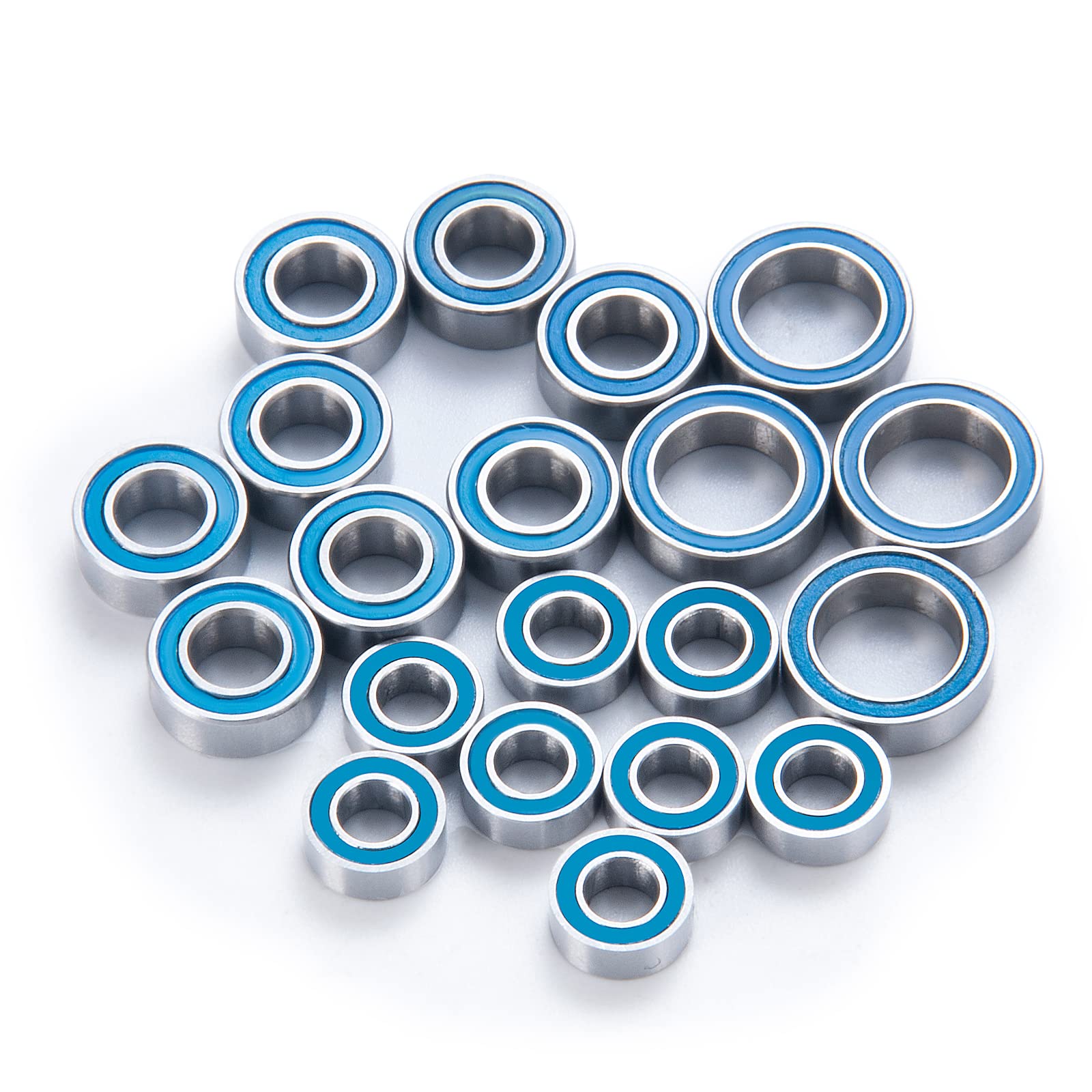 

TRZX 20pcs RC Bearing Kit Upgrade Parts for Kyosho USA-1 RC Car