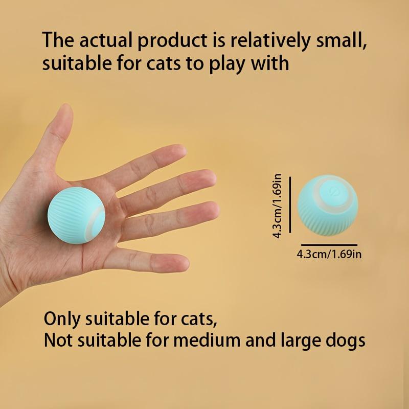 Automatic Moving Dog Toy Ball Smart USB Jumping Rotating Interactive Dog Chew Toy Ball for Puppy Ball Toys