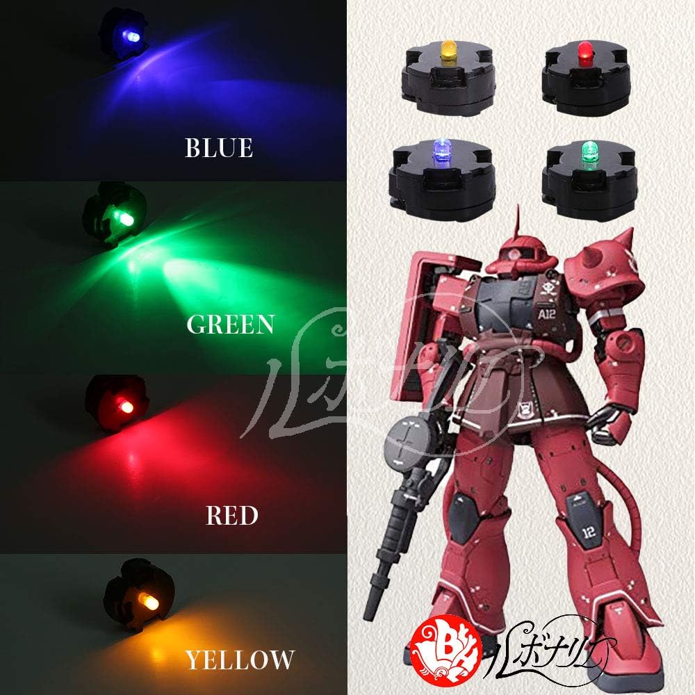 Rubonarie MG 1/100 LED Unit Gunpla Gundam Parts Green Yellow Red Blue