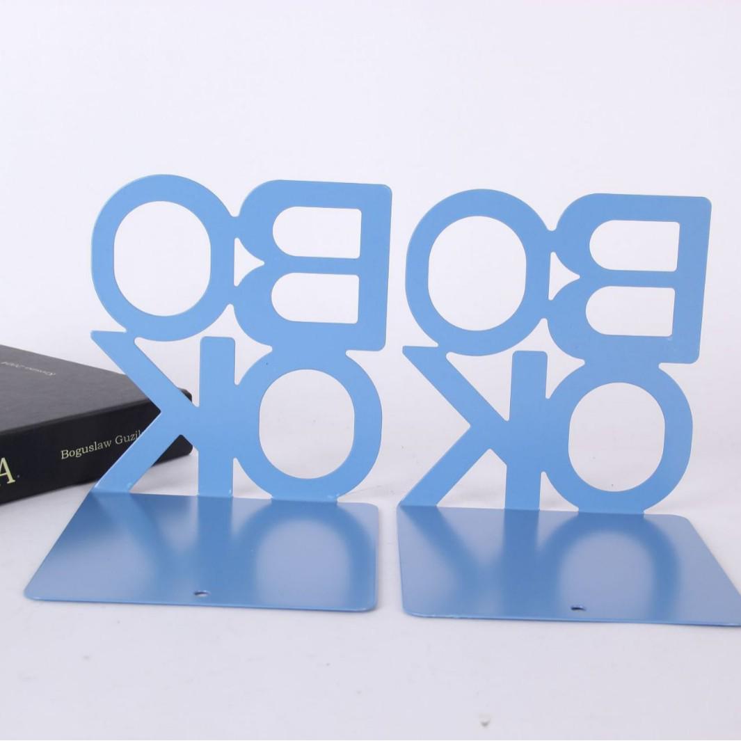 

Креативные металлические книжные подставки для офиса, кабинета или настольного хранения в библиотеке 140mm x 140mm x 130mm королевский синий