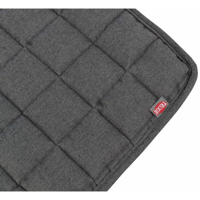 Matelas Pour Chien Carré Trixie Caliente - Gris - 100×70 Cm