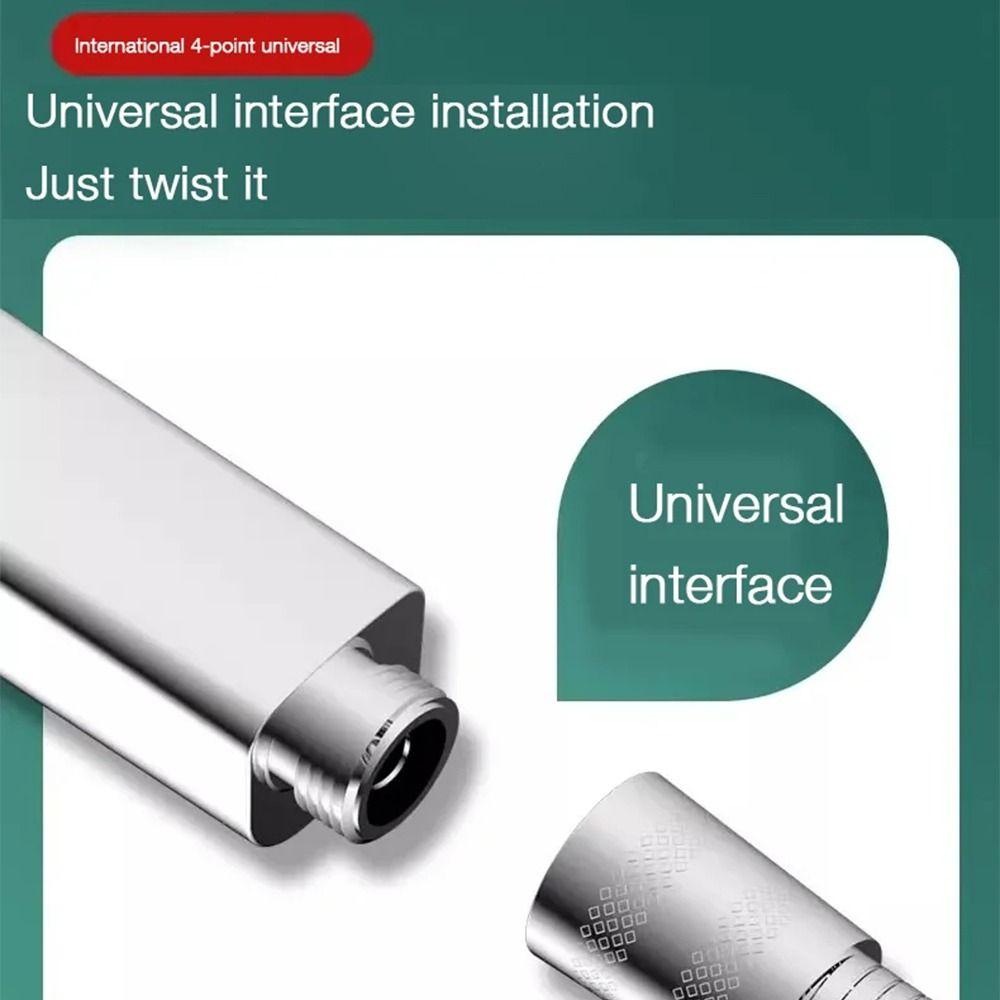 Square Large Panel Shower Head 3 Mode Bathroom Shower Tool Bathroom Shower Head  Replacement Part