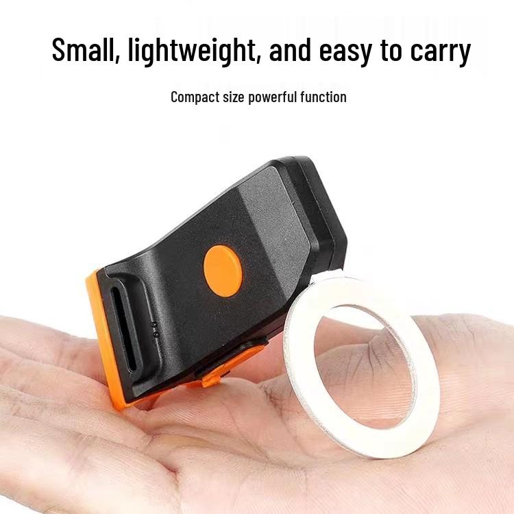 Rechargeable Bicycle Tail Light - Creative Night Riding Warning Light for Cycling Outdoors
