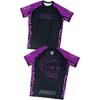 Nuova Rashguard BJJ 2026 – Disponibile in più colori – Maglietta da Allenamento MMA a Maniche Corte da Uomo con Stampa Maschera Demone Hannya