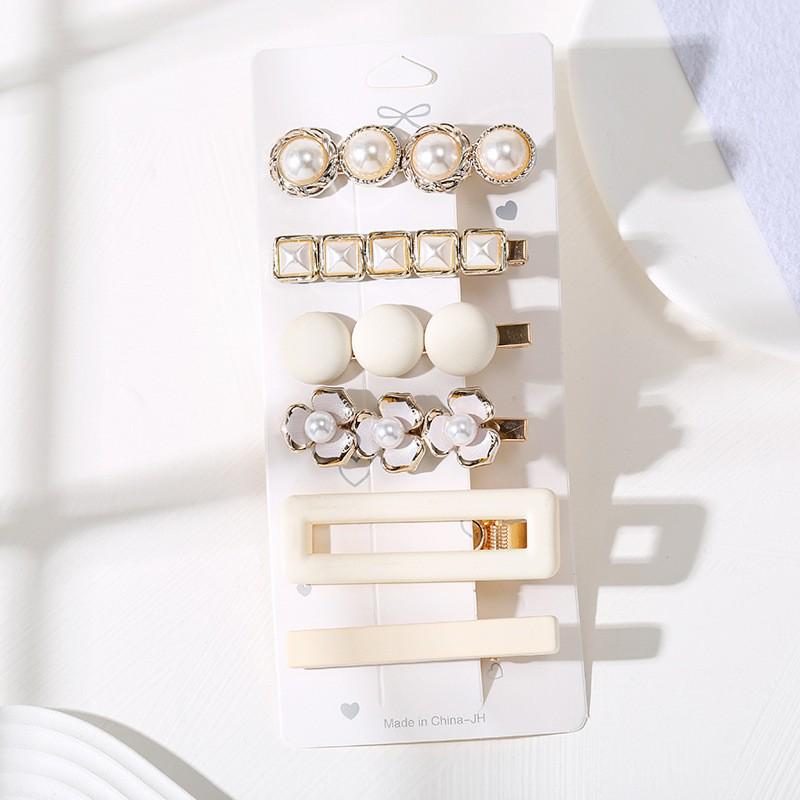 2022 Winter Korean Style Metal Hair Clip for Girls - Trendy Bangs Hairpin and Side Clip Hair Accessories