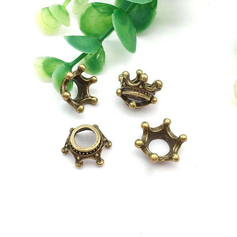 Zhongcheng Small Crown Alloy Pendant - Japanese & Korean Cartoon Hair Accessory