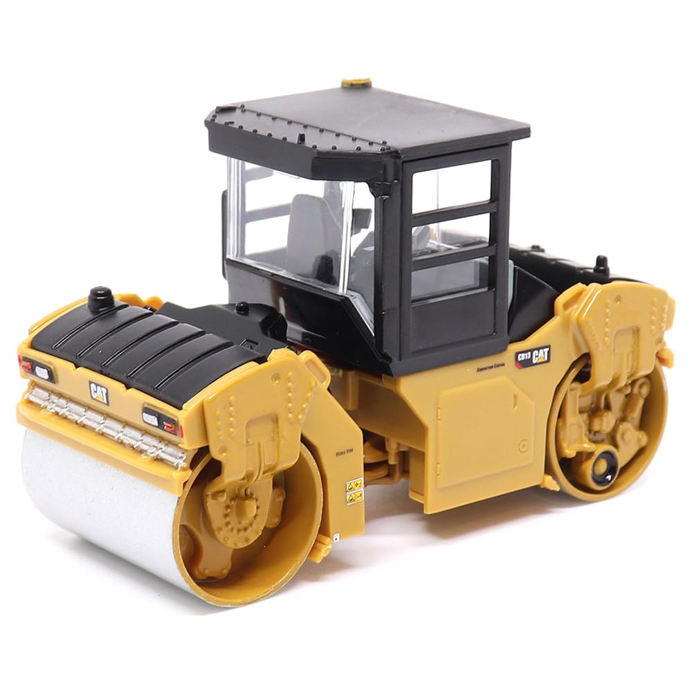 DIECAST MASTERS Rolă vibrantă tandem Caterpillar CAT cu cabină Produs finalizat DM84641CS 1/64 CB-13